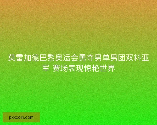 莫雷加德巴黎奥运会勇夺男单男团双料亚军 赛场表现惊艳世界 莫雷加德巴黎奥运会勇夺男单男团双料亚军 赛场表现惊艳世界