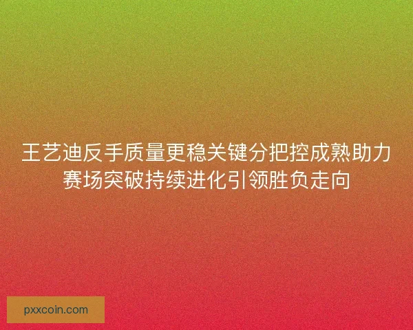 王艺迪反手质量更稳关键分把控成熟助力赛场突破持续进化引领胜负走向